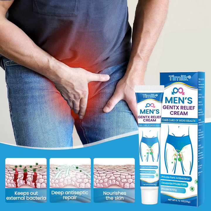 Timilk® Men’s GentX Relief Cream.