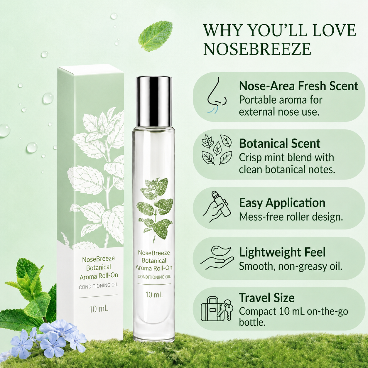NoseBreeze Botanical Aroma Roll-On
