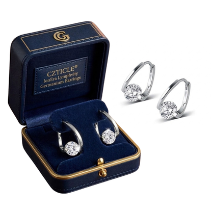 CZTICLE® IonEra Lymphvity Germanium Earrings.