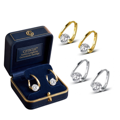 CZTICLE® IonEra Lymphvity Germanium Earrings.