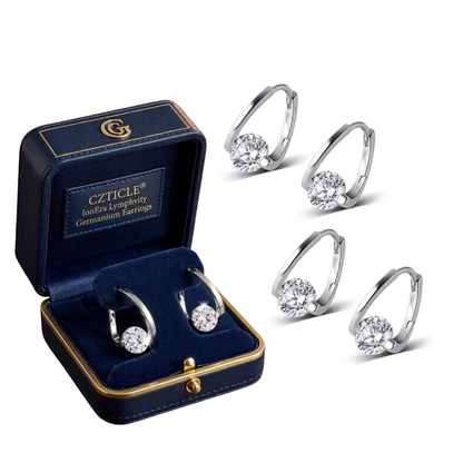 CZTICLE® IonEra Lymphvity Germanium Earrings.