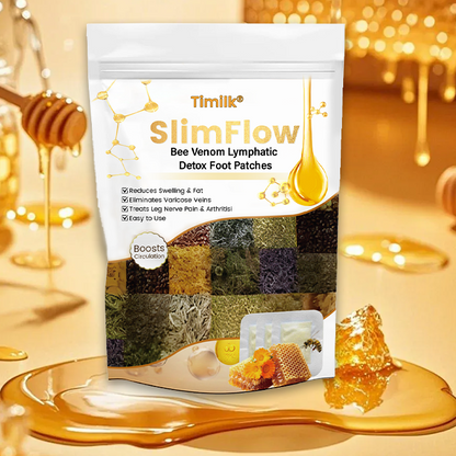 Timilk® SlimFlow Bee Venom Lymphatic Detox Foot Patches.