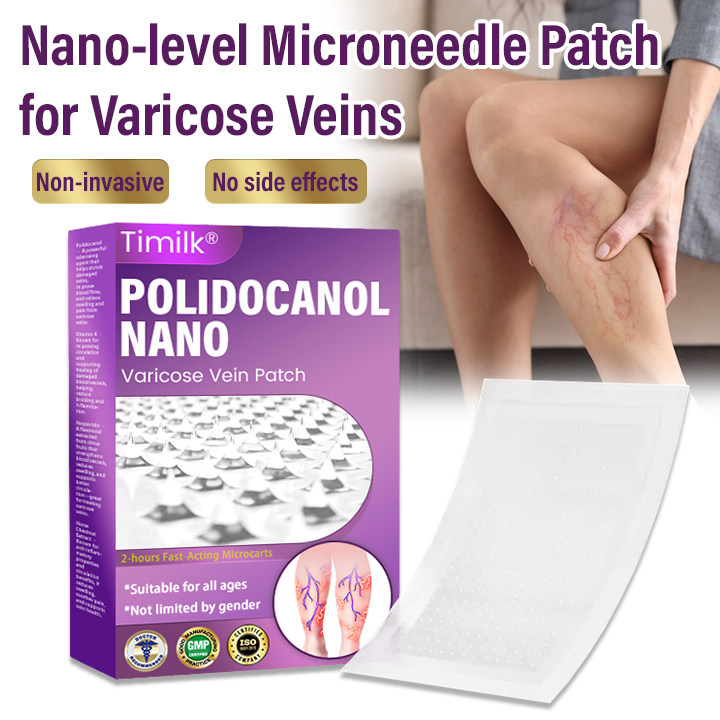 Timilk® Polidocanol Nano Varicose Vein Patch.