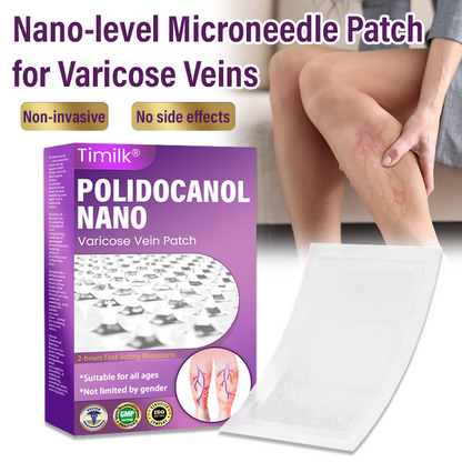 Timilk® Polidocanol Nano Varicose Vein Patch.