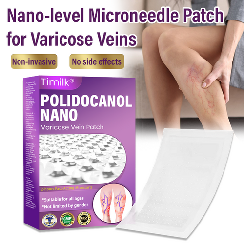 Timilk® Polidocanol Nano Varicose Vein Patch.