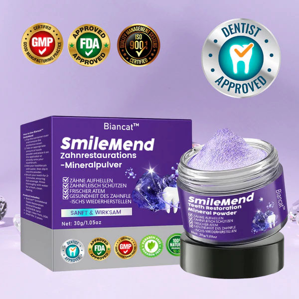 Biancat® SmileCare Mineral Tooth Powder.