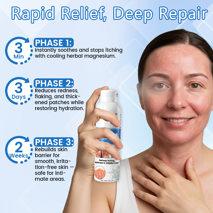Timilk® DermaMag Magnesium Repair Spray.