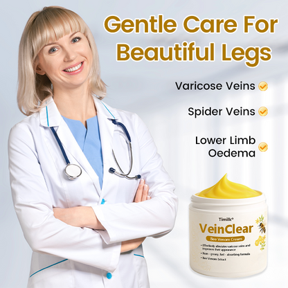 Timilk® VeinClear Bee Venom Cream |✨ Visible Relief in Just 7 Days! 🦵🌿