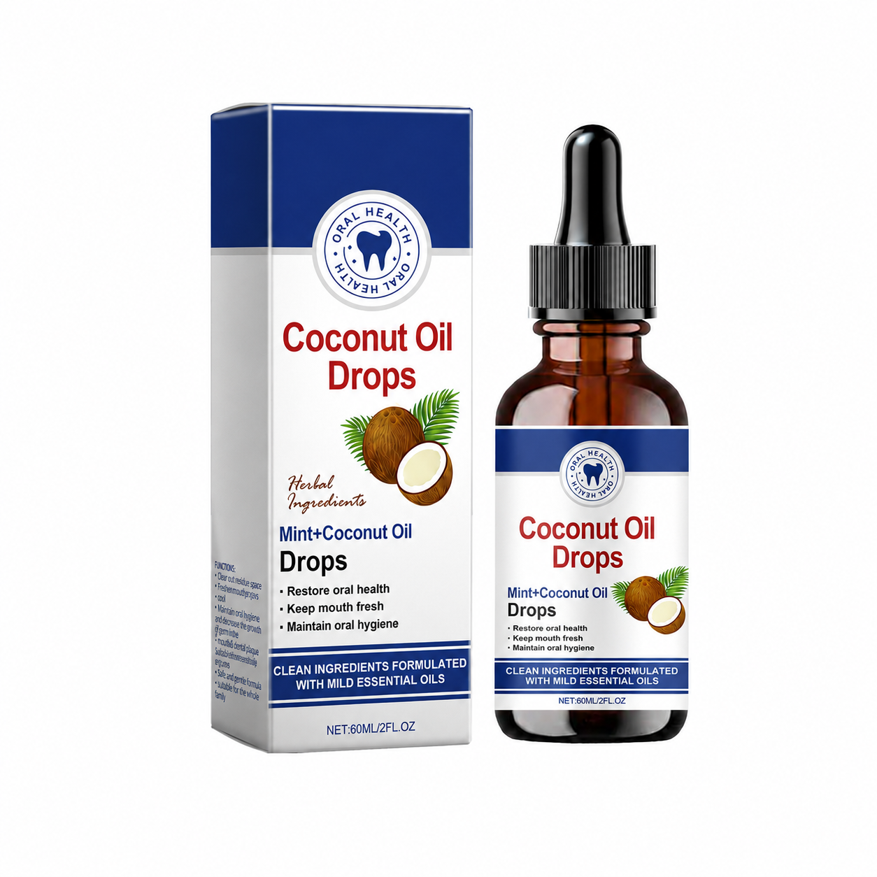 Coconut Oil Drops