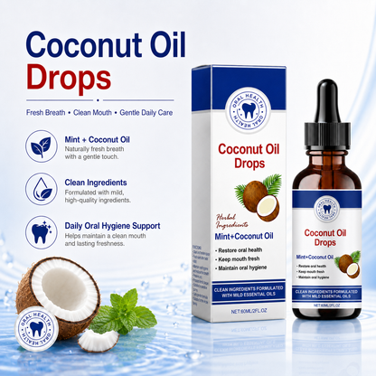 Coconut Oil Drops