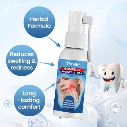 Timilk® GumRelief Natural Spray.