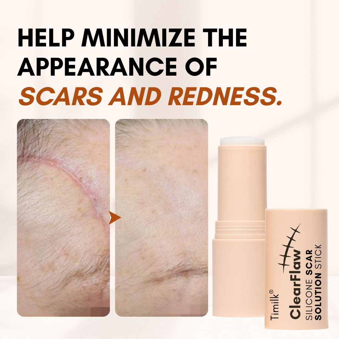 Timilk® ClearFlaw Silicone Scar Solution Stick