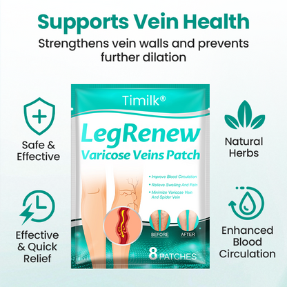 Timilk® LegRenew Varicose Veins Patch.