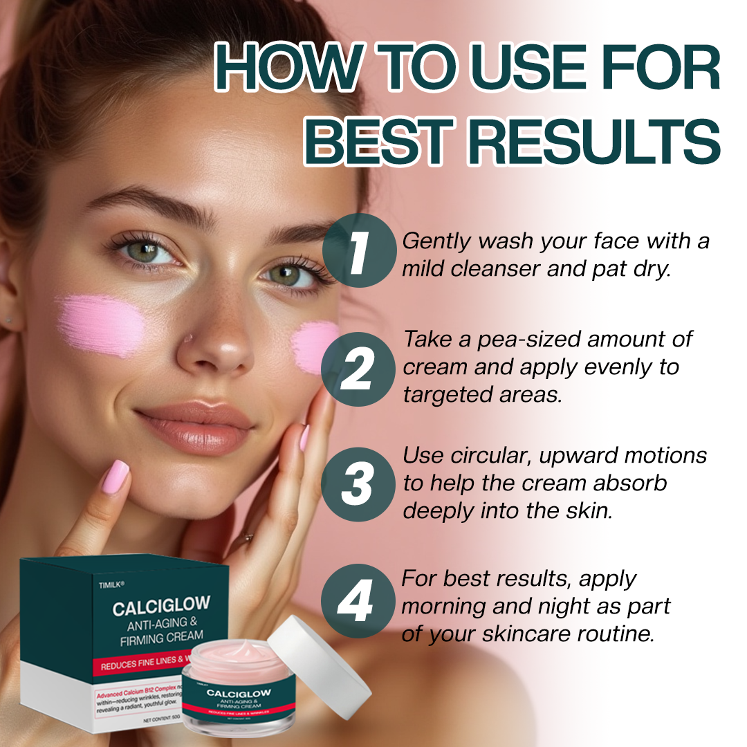 Timilk® CalciGlow Anti-Aging & Firming Cream