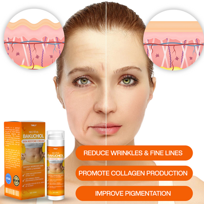 Timilk® Nectéva Bakuchiol Skin Restore Cream - (Anti-aging, Hydrating, Skin Firming & Lifting)