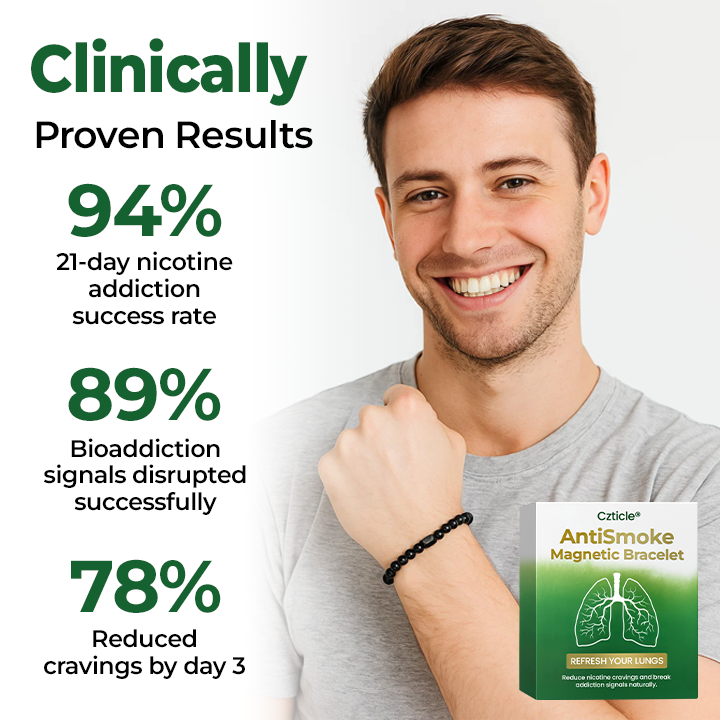 Czticle® AntiSmoke Magnetic Bracelet.