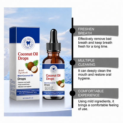 Coconut Oil Drops